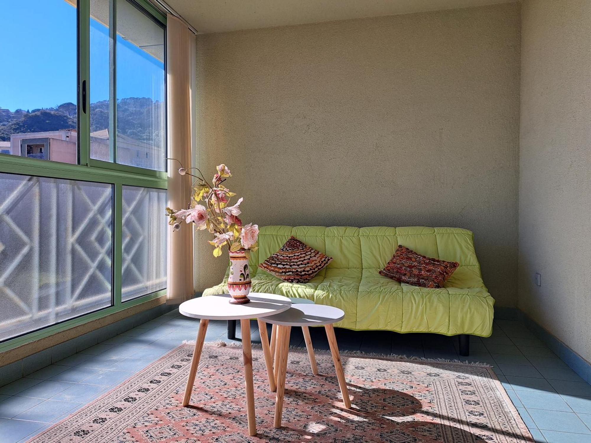 Grand T2 Proche Centre Ville, Vue Mer Et Montagne Bastia  Extérieur photo